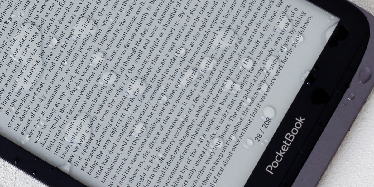 Vodotěsná čtečka elektronických knih se stupněm krytí IPX7 nebo IPX8: jak je vaše zařízení chráněno? 