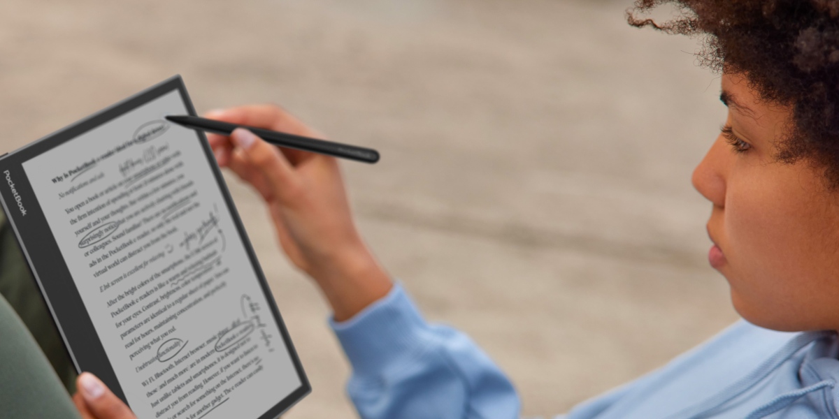 Rozpoznávání textu u čtečky PocketBook InkPad Eo: převádějte ručně psané poznámky na text pomocí funkce OCR